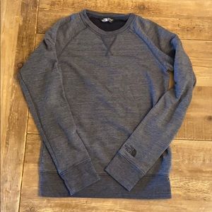 The North Face!! Thick navy sweatshirt.